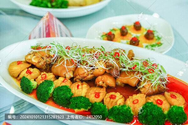 豬蹄燒鮑魚