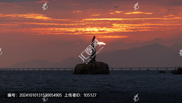 大灣區(qū)城市地標珠海漁女