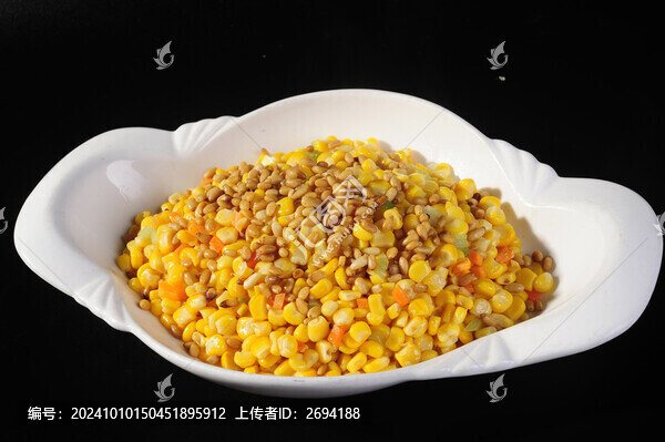 金玉滿堂玉米粒松仁