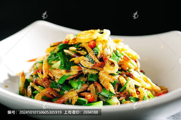 韭菜炒河蝦
