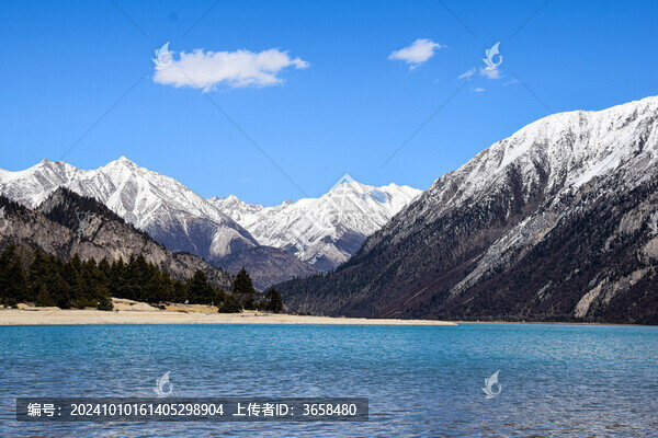西藏然烏湖
