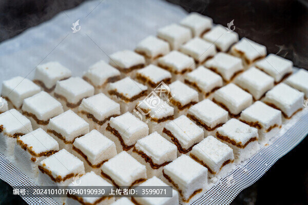 小吃美食桂花糕