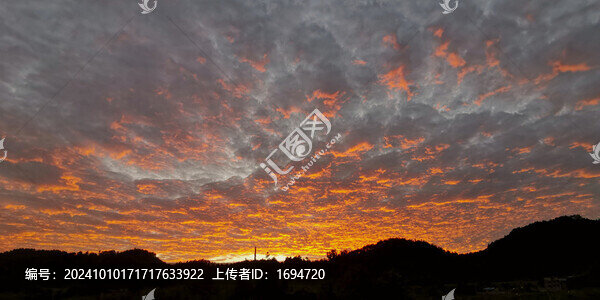 紅霞滿天
