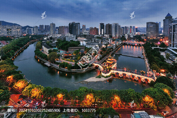貴陽甲秀樓夜景