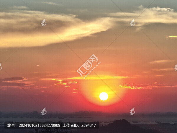 鳳凰山的日落