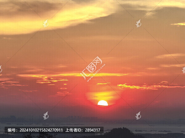 鳳凰山的日落