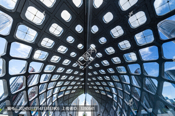 深圳春巢體育館建筑景觀