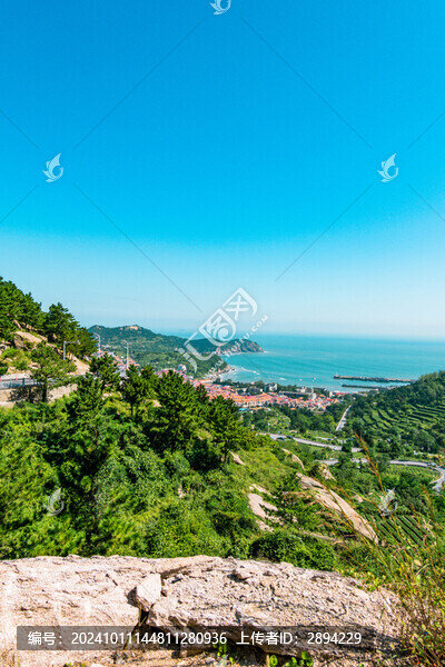 嶗山風景區(qū)山海山峰山頂