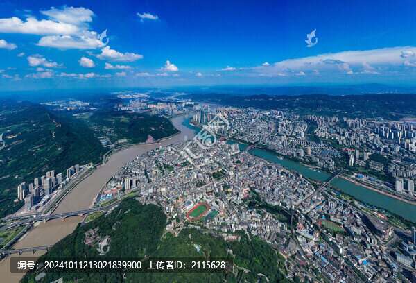 宜賓全江門全景