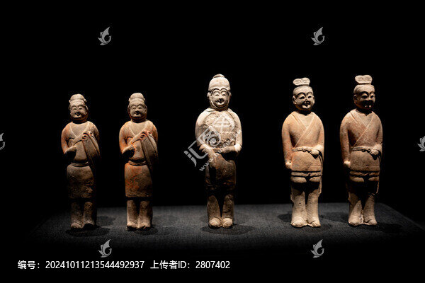 北齊壁畫博物館壁畫的文物展覽