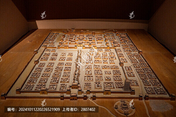 山西大同市博物館歷史城市模型