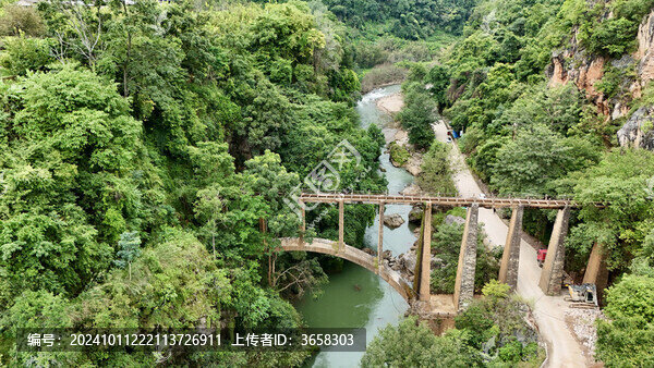 攀枝花市惠民五一渡槽航拍