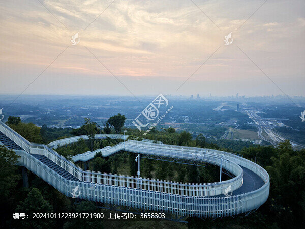 成都丹景山獅子堡高空棧道