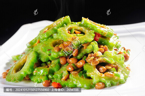 臘八豆炒苦瓜