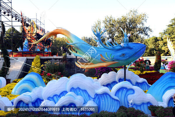 國慶節(jié)日壇公園菊花展燈會