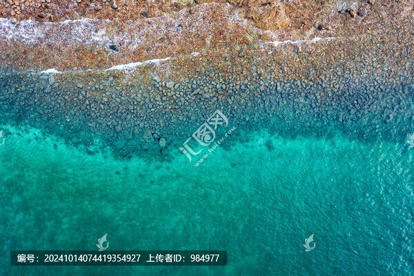 中國香港西貢海島航拍自然風(fēng)光