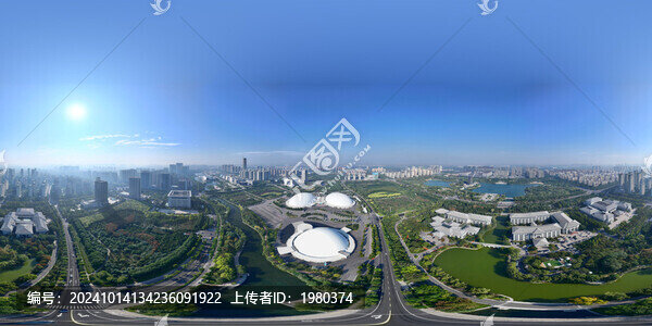 淄博會展中心全景