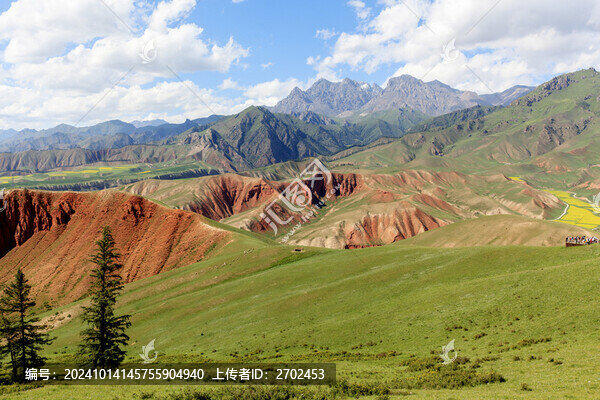 祁連縣卓爾山風(fēng)光