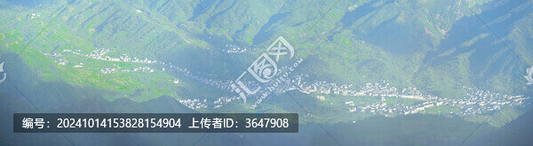 杭州太子尖全景圖