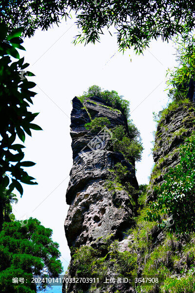 雁蕩山石峰
