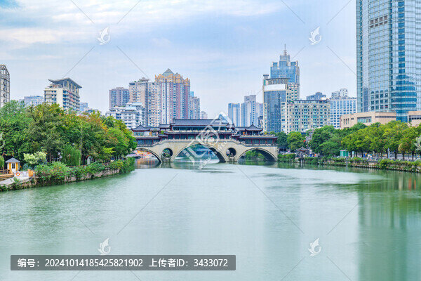 四川成都安順廊橋