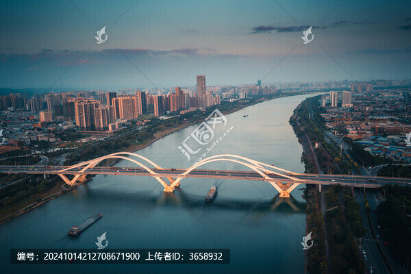 南寧市西明大橋航拍