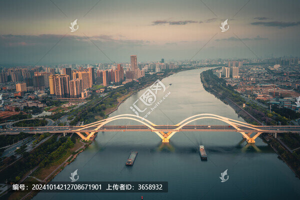 南寧市西明大橋航拍