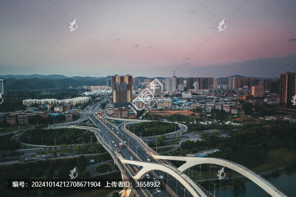 南寧市西明大橋航拍