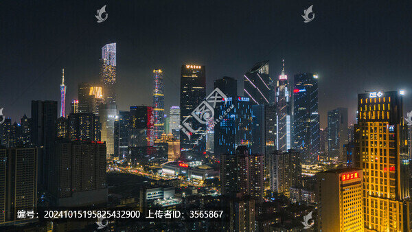 珠江新城夜景