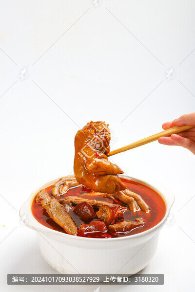 辣鹵豬蹄