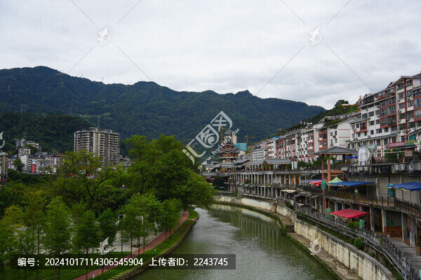 廣西桂林龍勝城區(qū)風(fēng)光