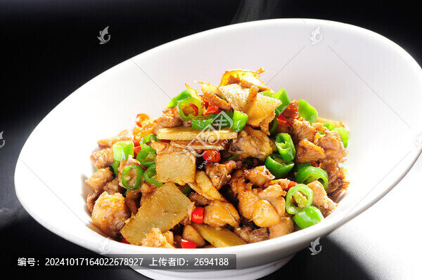 老姜炒雞