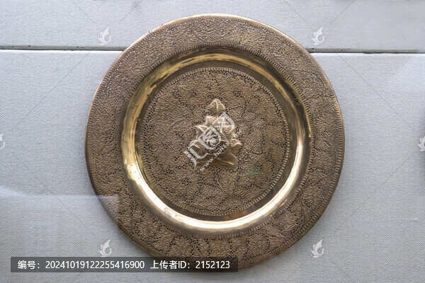 巴基斯坦鍍金紀念盤