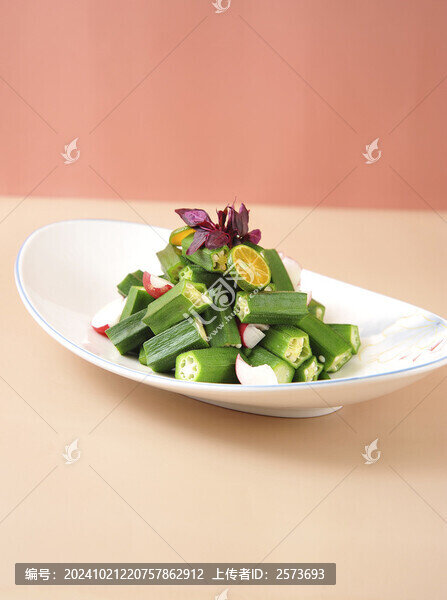 撈汁秋葵