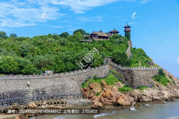 煙臺蓬萊閣風光
