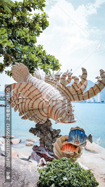 魚雕塑