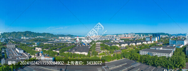 四川宜賓五糧液旅游景區(qū)全景航拍