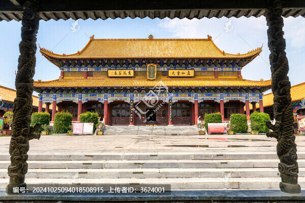 宿遷項(xiàng)王故里景區(qū)的真如禪寺
