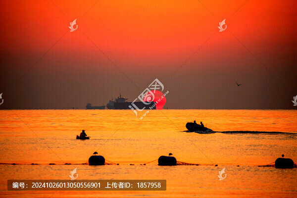 北戴河海上日出