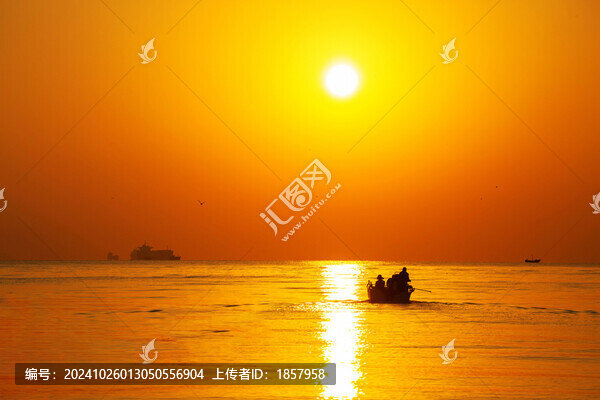 北戴河海上日出