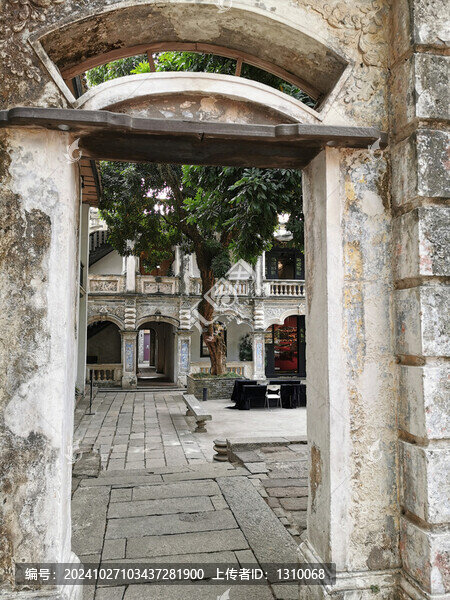 嶺南建筑石門(mén)