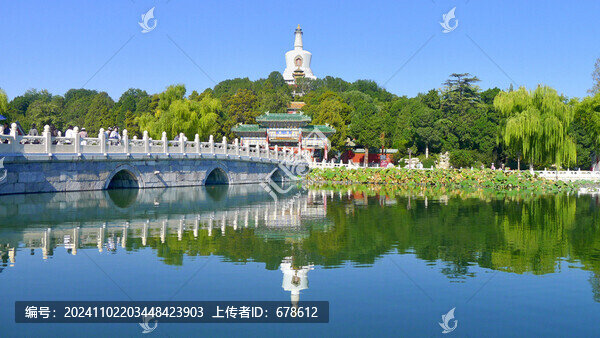 北京北海公園景觀