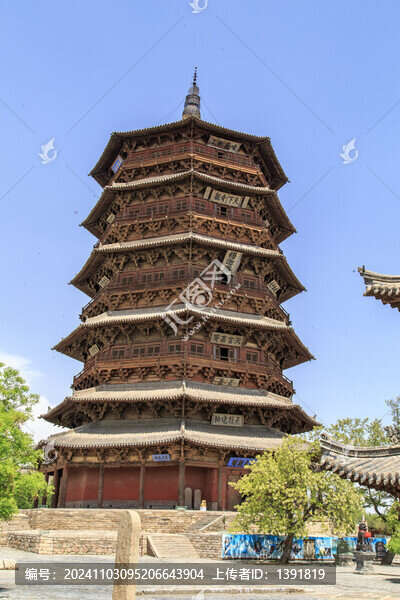 山西省朔州市應(yīng)縣木塔