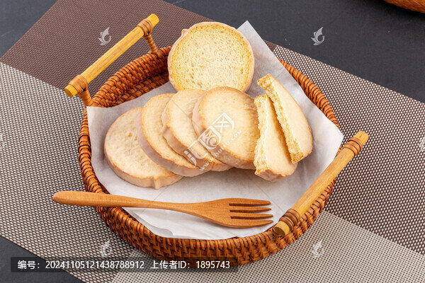 白巧克力味黃油脆吐司