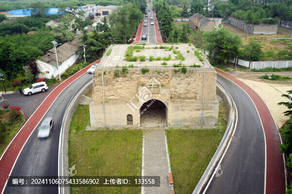 蒲州古城遺跡黃河一號旅游公路永濟段