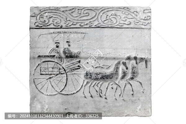 成都望叢博物館漢代車馬出行畫像磚