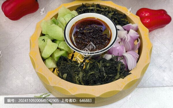 蘸醬菜