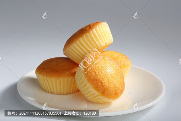 雞蛋糕紙杯蛋糕小蛋糕迷你蛋糕純蛋糕水果味