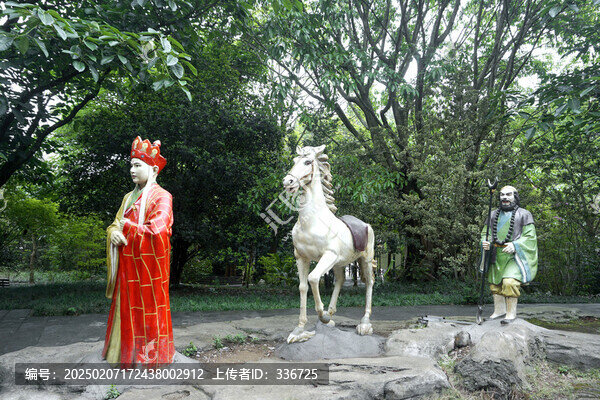 黃果樹瀑布景區(qū)西游記故事雕塑
