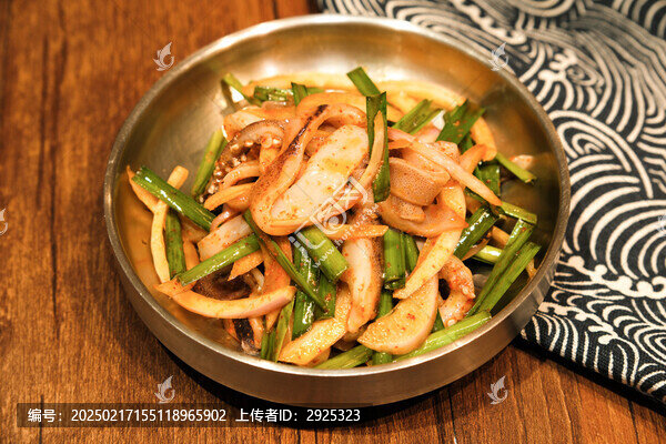 韓式烤肉魷魚